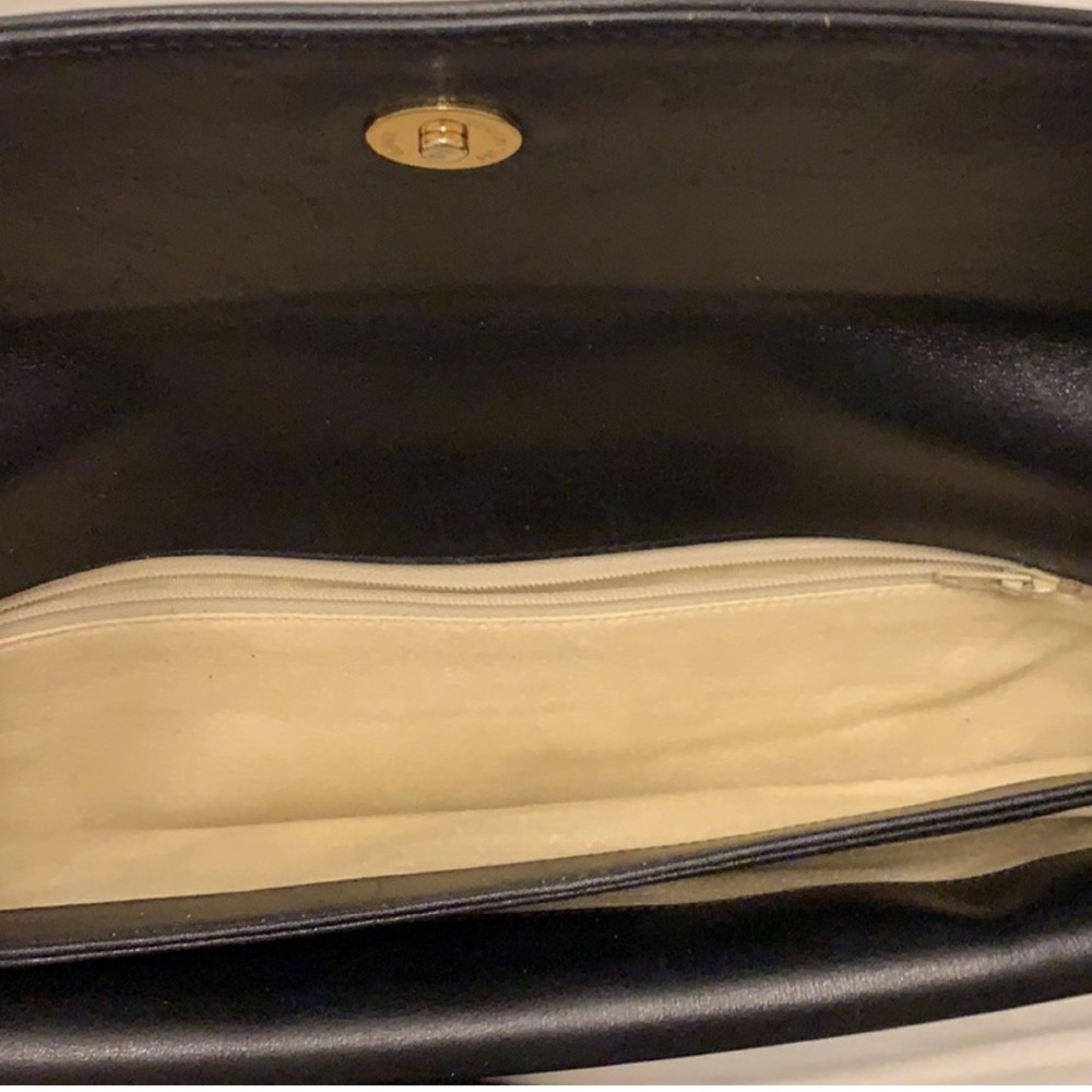 GUCCI vintage Woman’s black canvas Clutch Bag - Picture 9 of 12